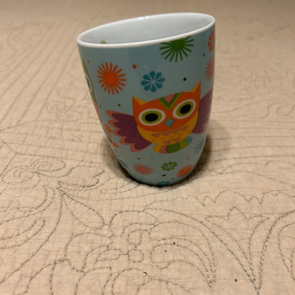 Divinity Owl Coffee Mug with scripture inside - Picture 2 of 5